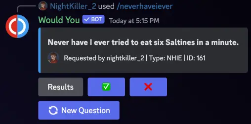 never have I ever preview